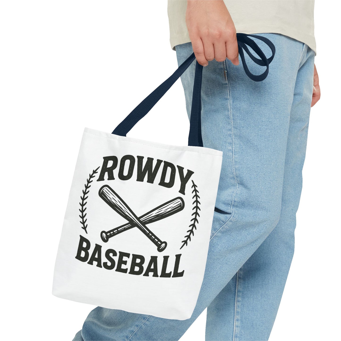 Rowdy Baseball Tote