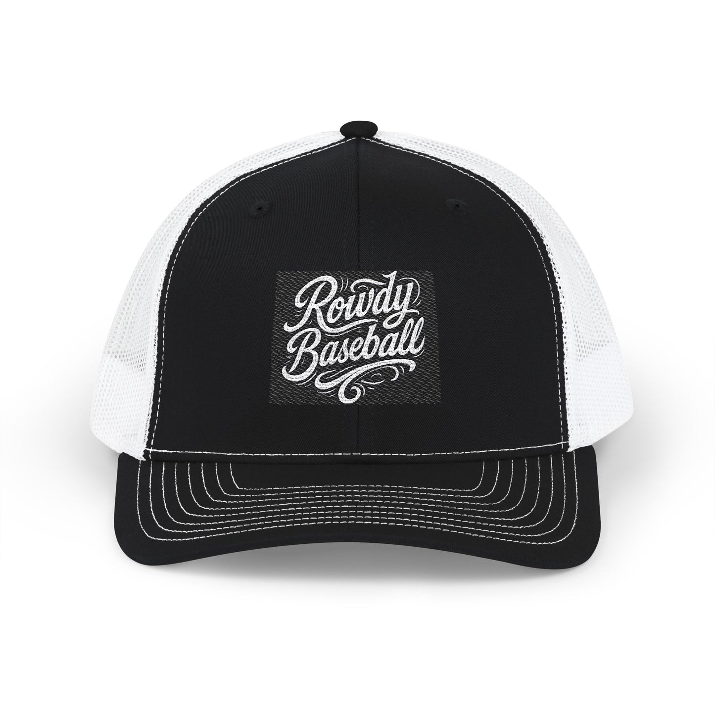Rowdy Baseball Snapback Trucker Hat