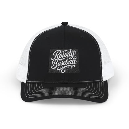 Rowdy Baseball Snapback Trucker Hat