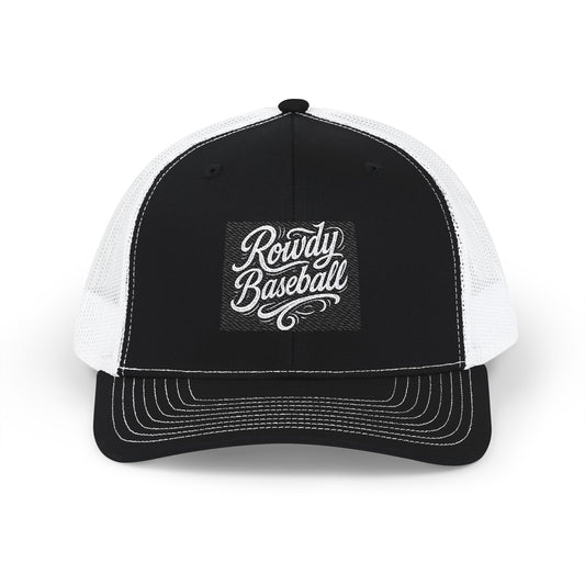 Rowdy Baseball Snapback Trucker Hat