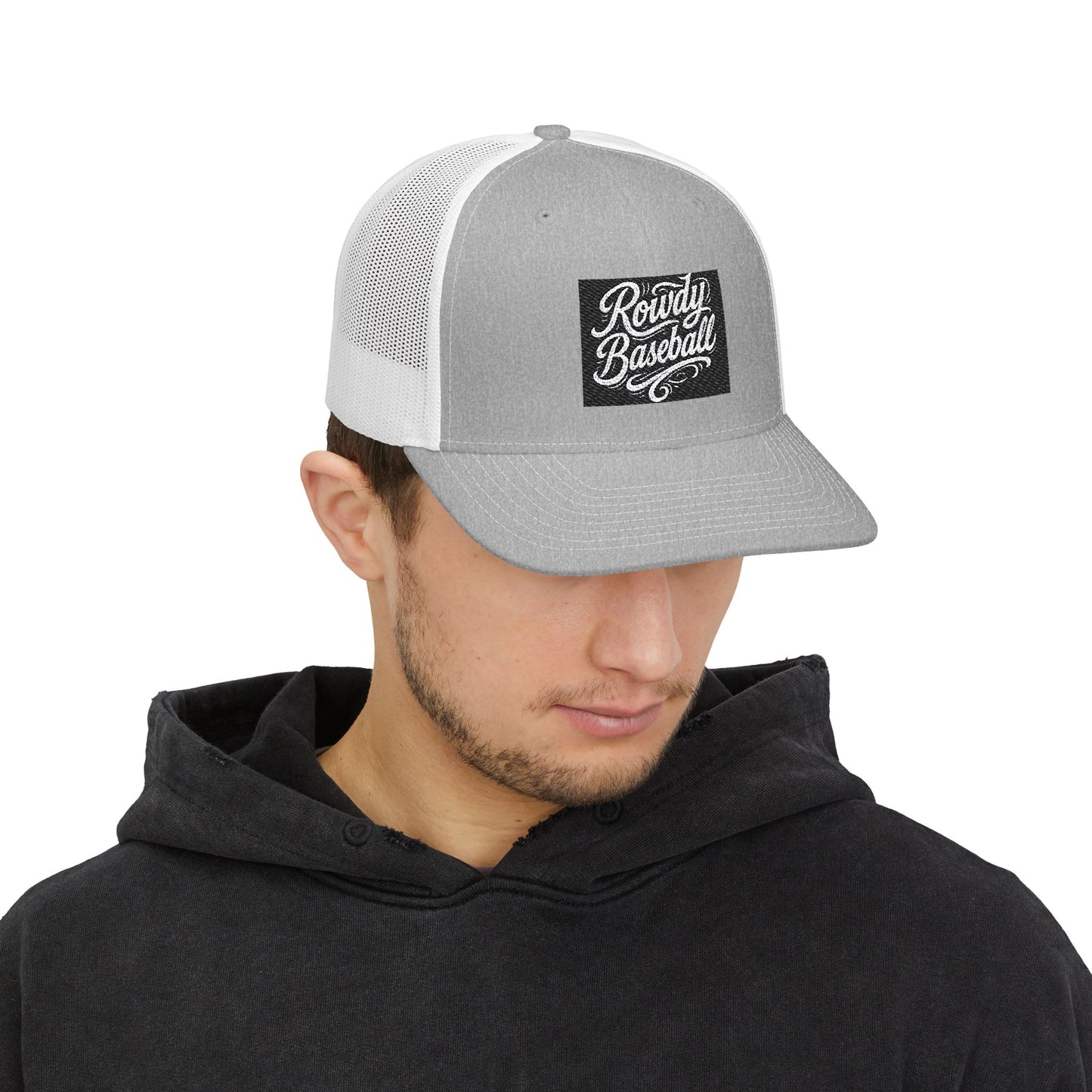 Rowdy Baseball Snapback Trucker Hat