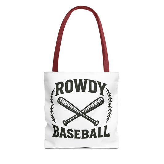 Rowdy Baseball Tote