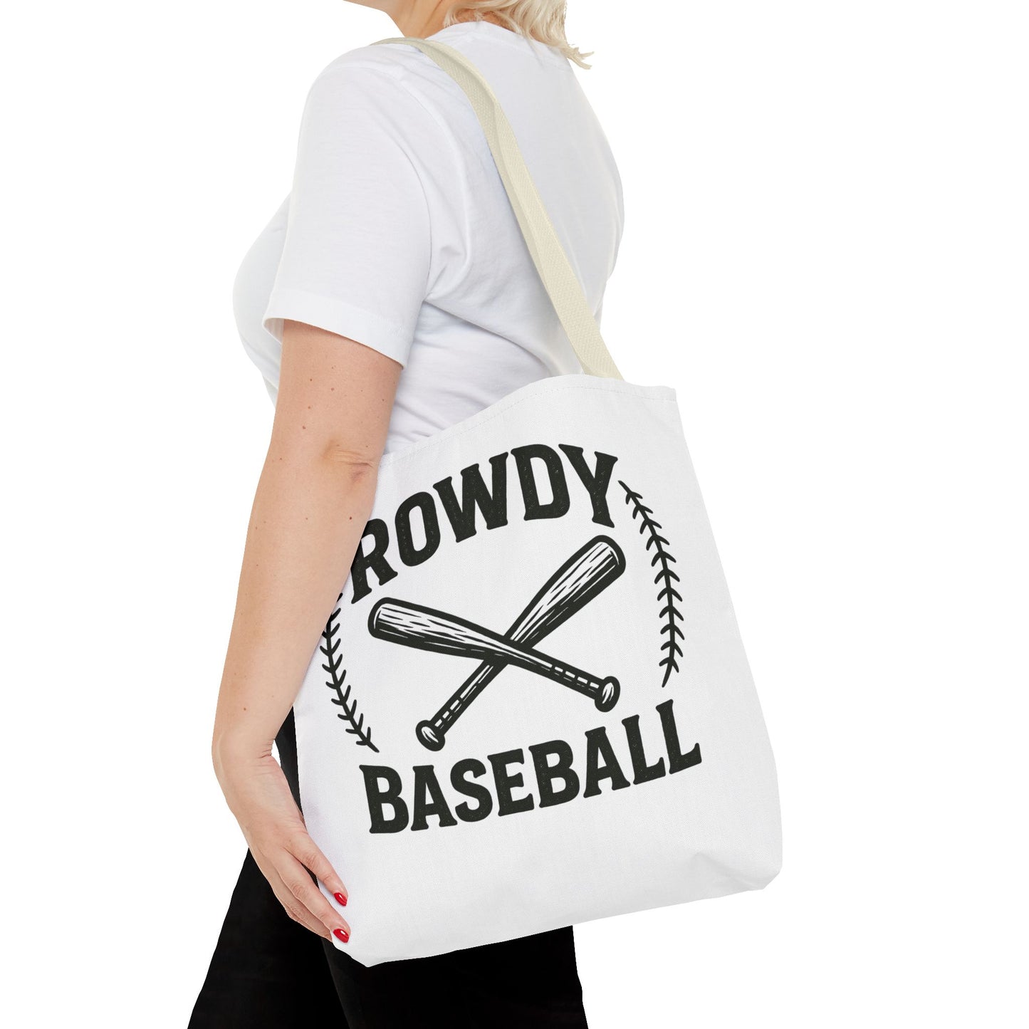 Rowdy Baseball Tote