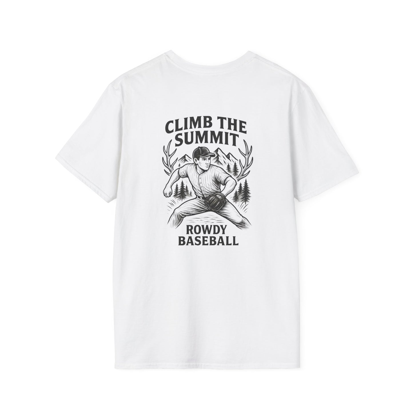 Rowdy Baseball Climb the Summit Tee