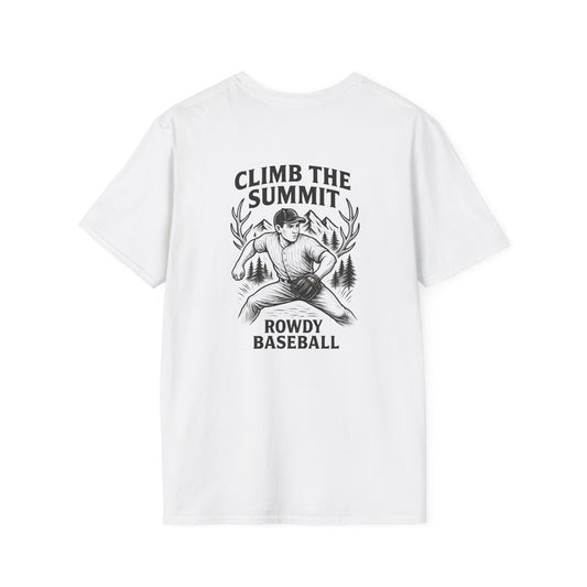 Rowdy Baseball Climb the Summit Tee
