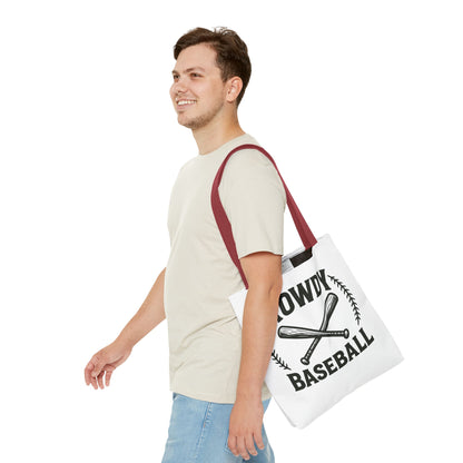 Rowdy Baseball Tote