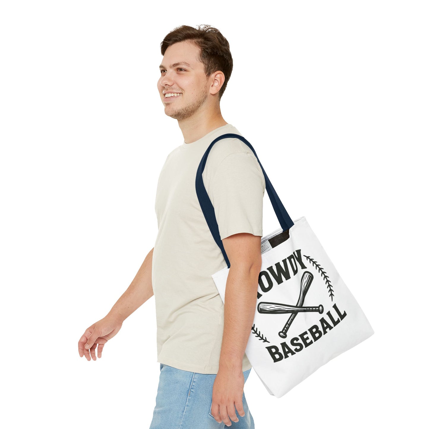 Rowdy Baseball Tote