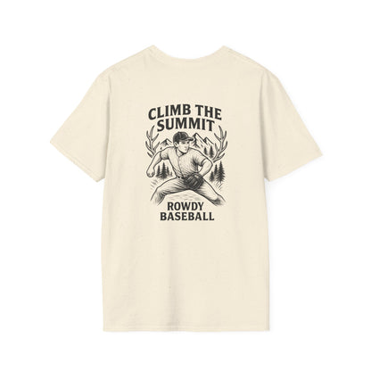 Rowdy Baseball Climb the Summit Tee