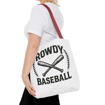 Rowdy Baseball Tote