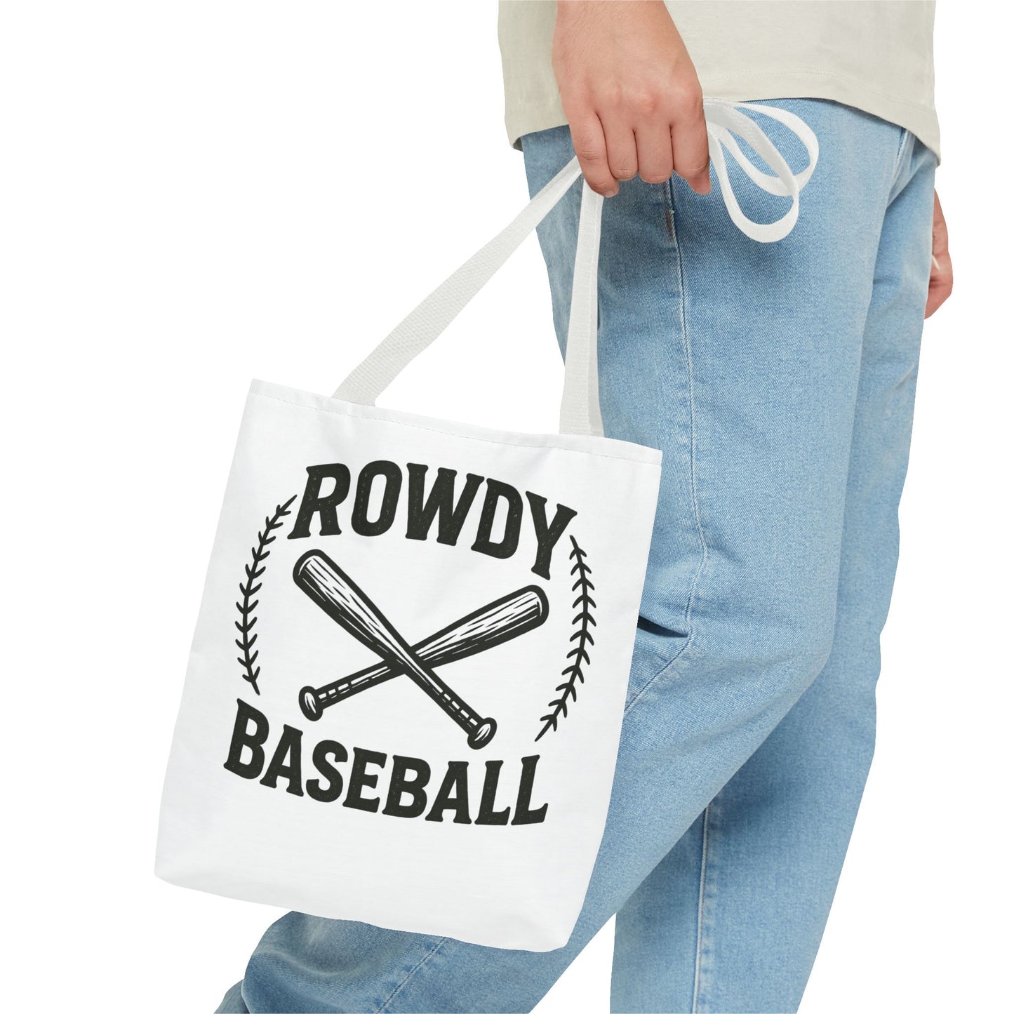 Rowdy Baseball Tote