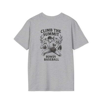 Rowdy Baseball Climb the Summit Tee