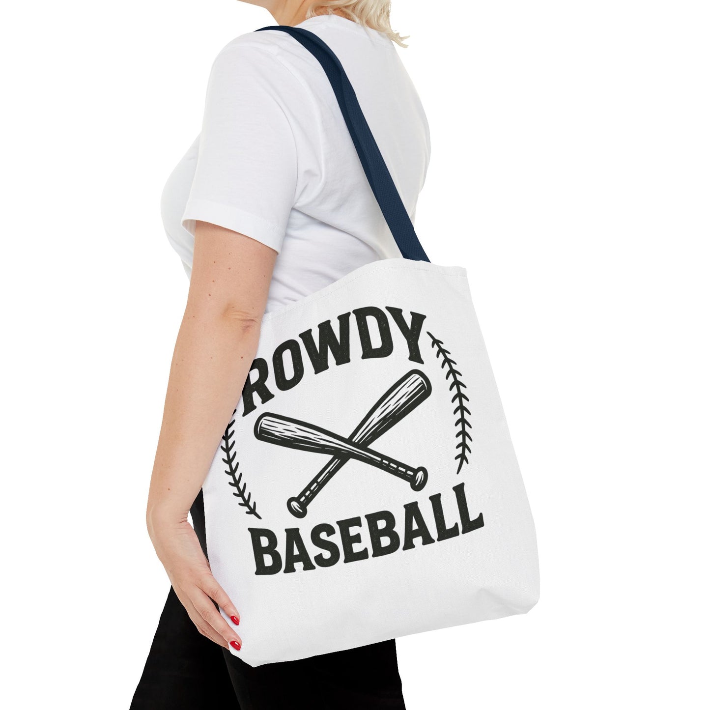 Rowdy Baseball Tote