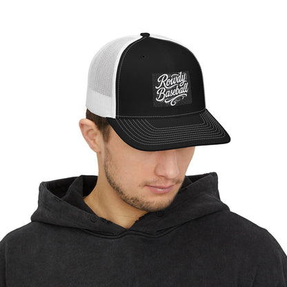 Rowdy Baseball Snapback Trucker Hat
