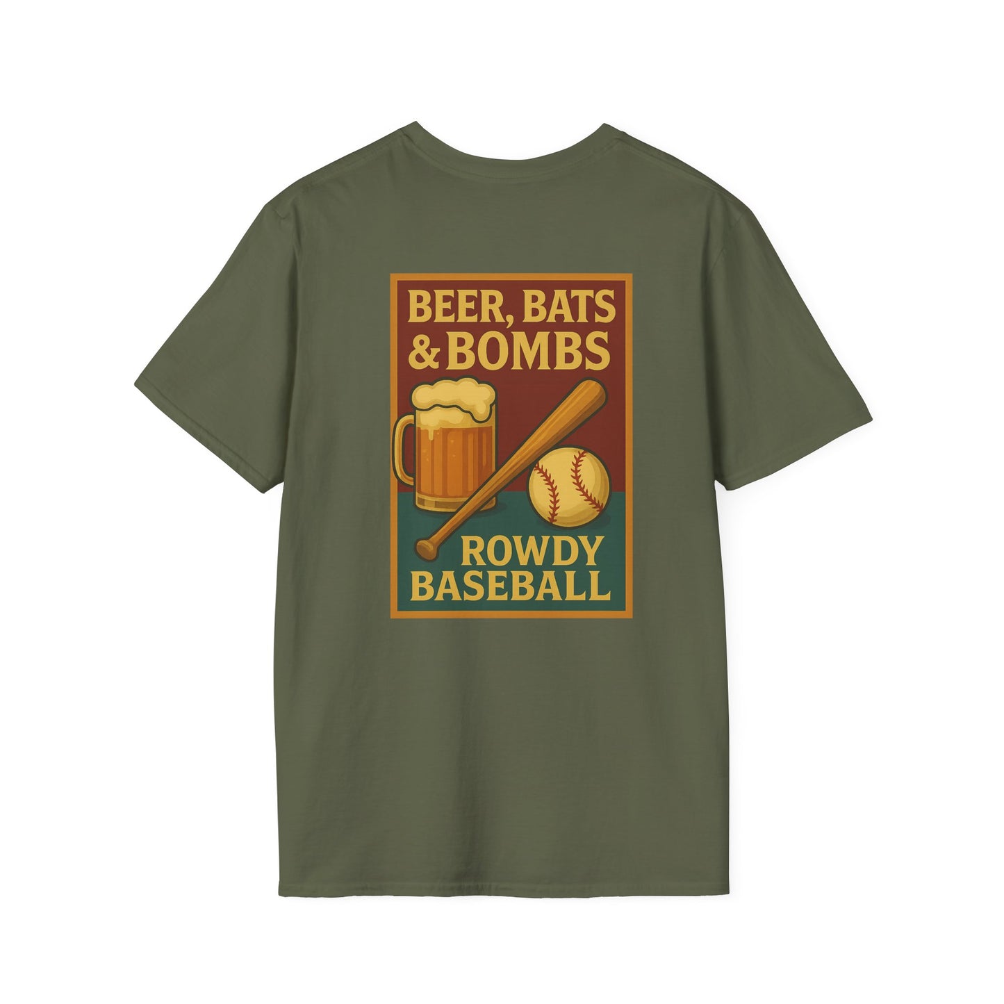 Rowdy Baseball Beer, Bats And Bombs