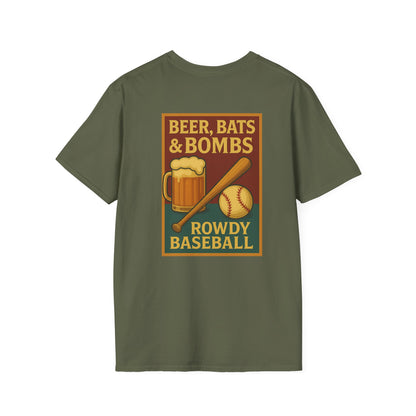 Rowdy Baseball Beer, Bats And Bombs