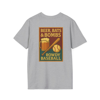 Rowdy Baseball Beer, Bats And Bombs