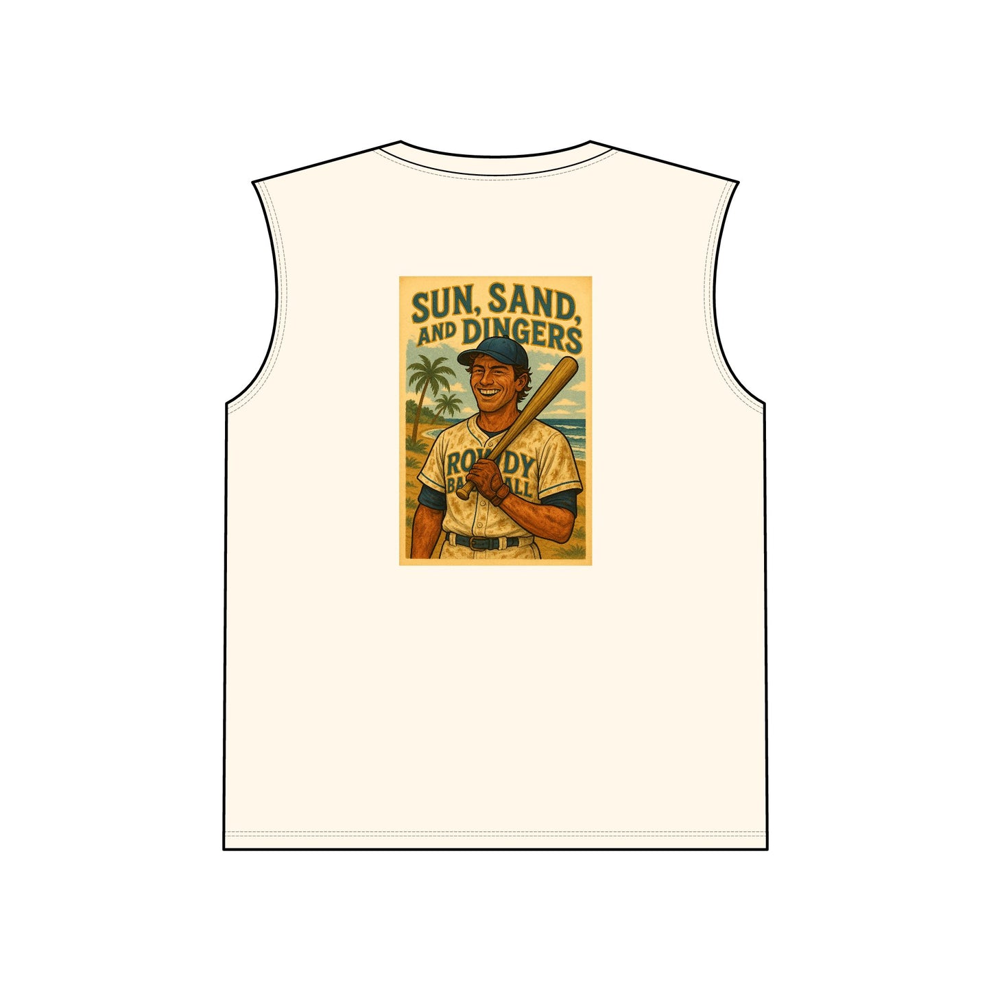 Sun, Sand And Dingers Muscle Tank