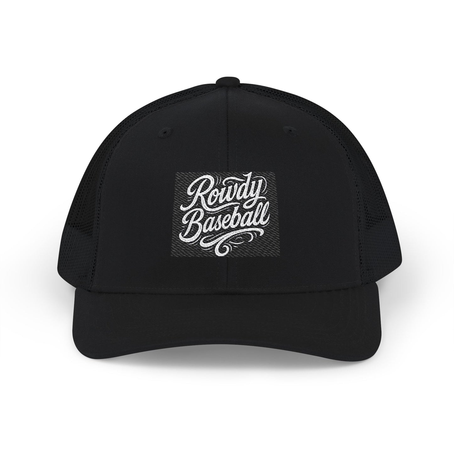 Rowdy Baseball Snapback Trucker Hat