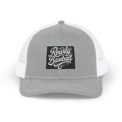 Rowdy Baseball Snapback Trucker Hat