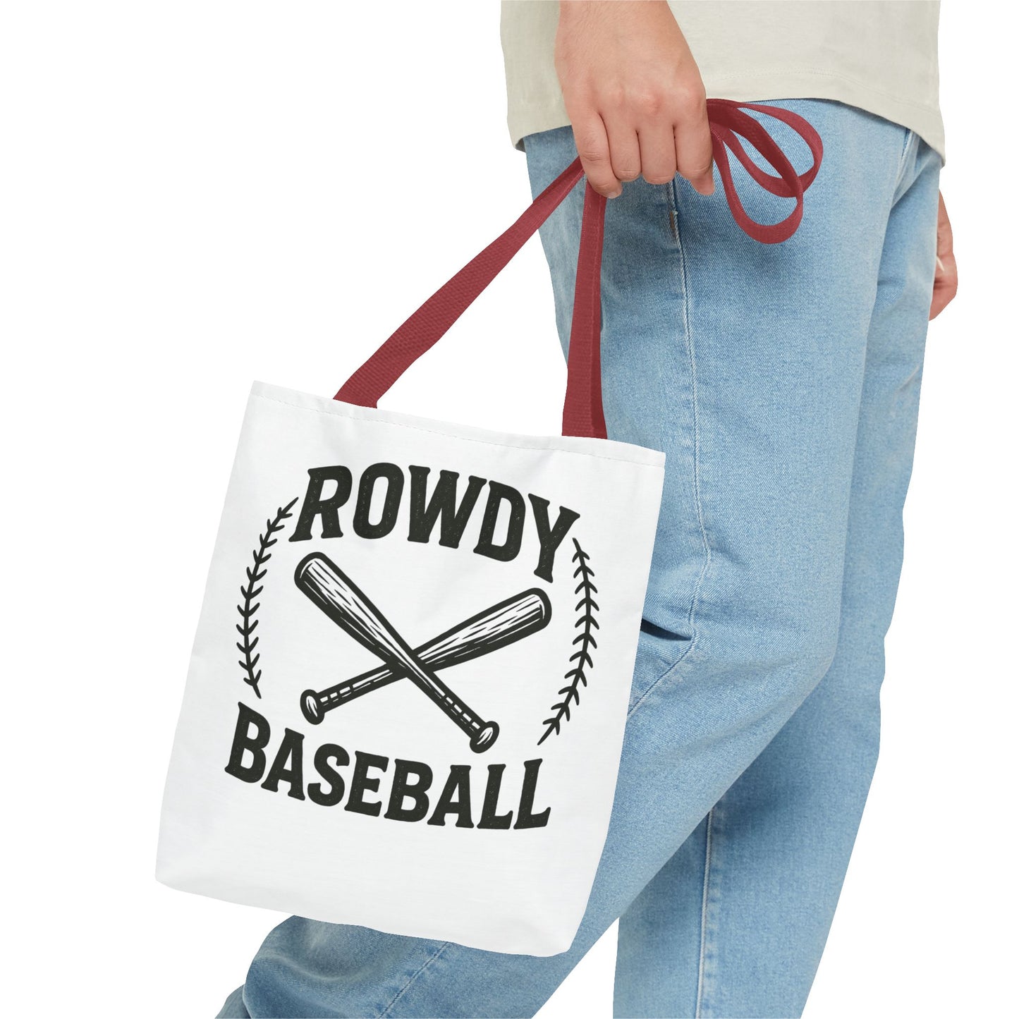 Rowdy Baseball Tote