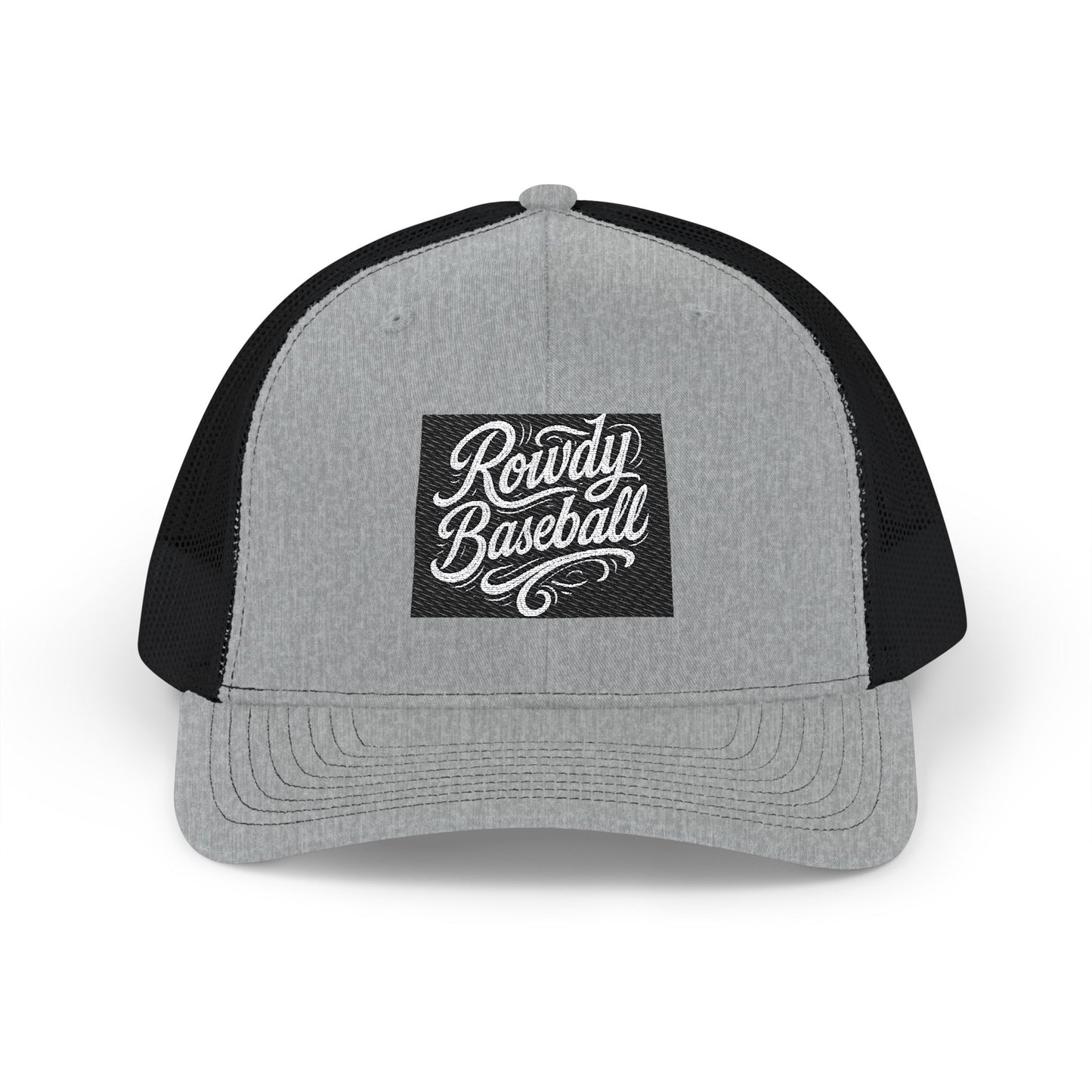 Rowdy Baseball Snapback Trucker Hat