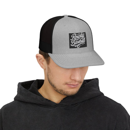 Rowdy Baseball Snapback Trucker Hat