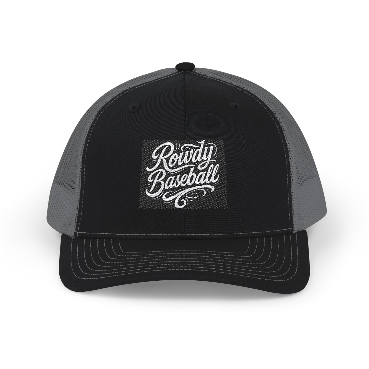 Rowdy Baseball Snapback Trucker Hat