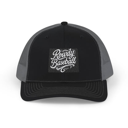 Rowdy Baseball Snapback Trucker Hat