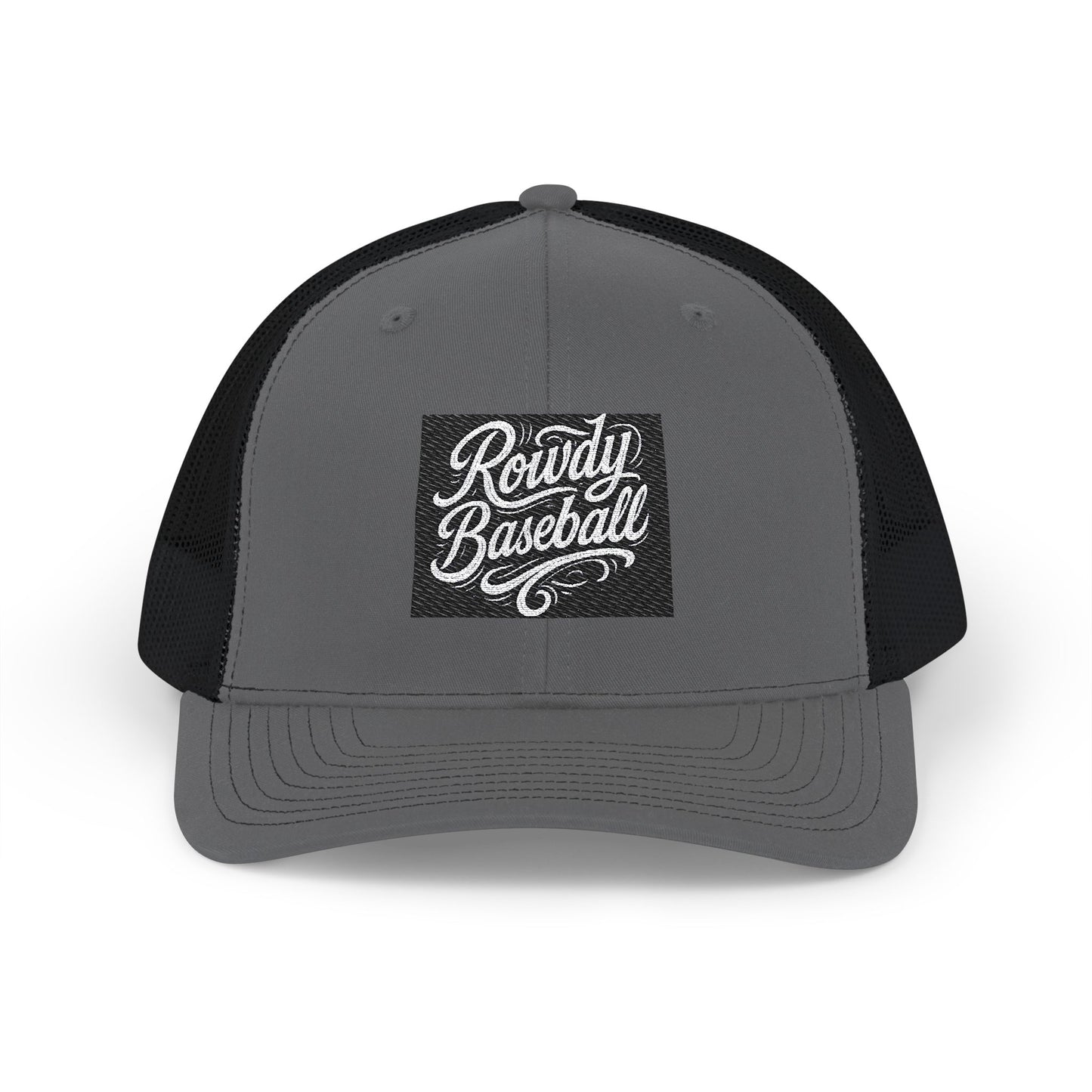 Rowdy Baseball Snapback Trucker Hat