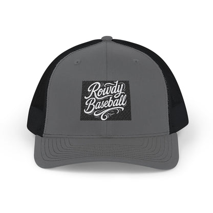 Rowdy Baseball Snapback Trucker Hat